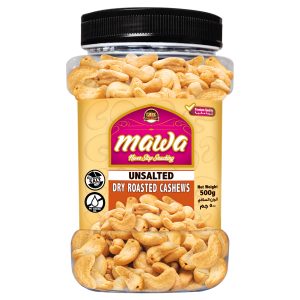 Unsalted Dry Roasted Cashews